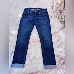 Hudson Dark Blue Denim Jeans Size 26
